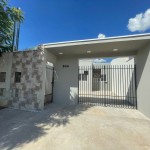 Casa recém construída.