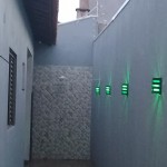 Casa com área gourmet.