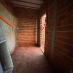 Casa em processo de construção, Ville de France.