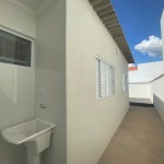 Casa recém construída.