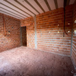 Casa em processo de construção, Ville de France.