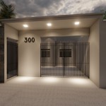 Casa recém construída.