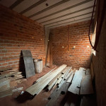 Casa em processo de construção, Ville de France.